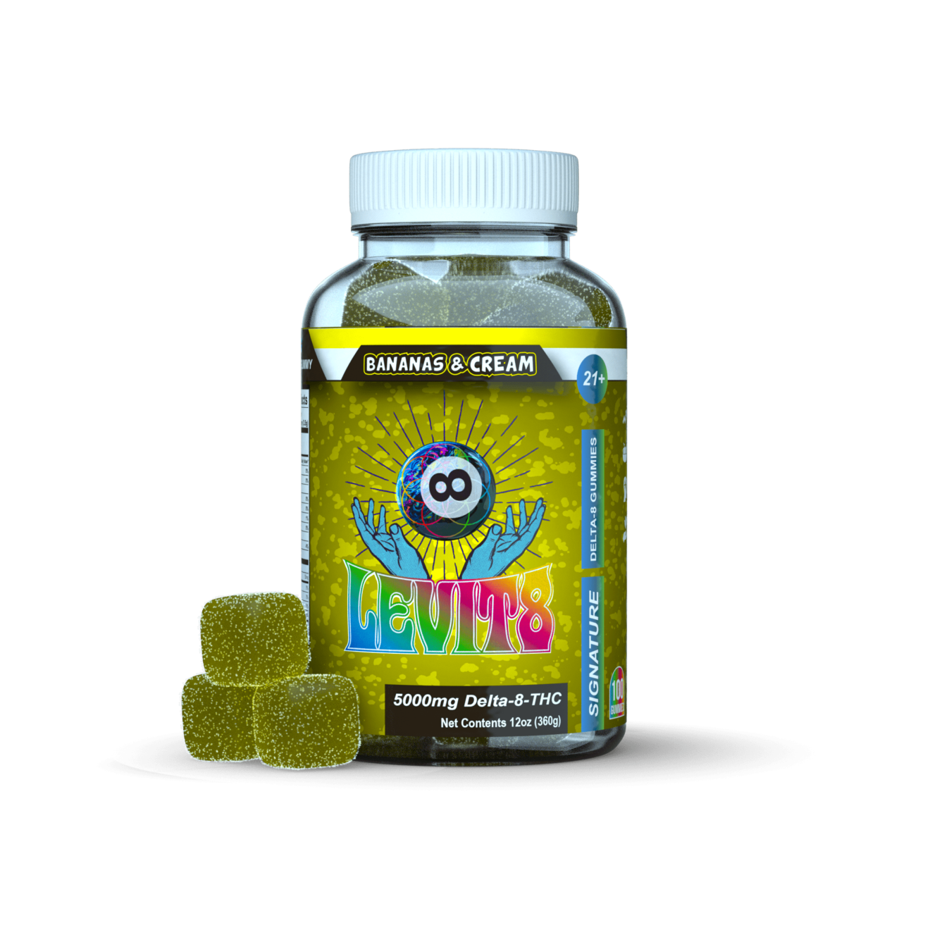 THC Gummies 1000mg Now Available in a 5000mg Version!