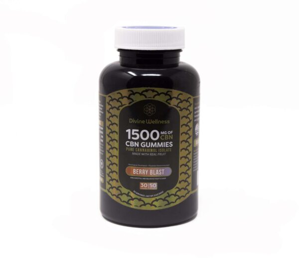 CBN Gummies for Sleep and Deep Relaxation - Berry Blast (1500mg Total) - Image 4